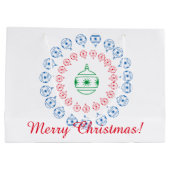 Sac Cadeau (Lrg) - Décorations de Noël (Dos)