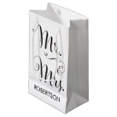 Sac cadeau M. et Mme (Devant Angle)