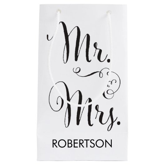 Sac cadeau M. et Mme (Devant)