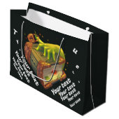 Sac Cadeau Magique Template (Devant Angle)