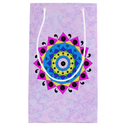 Sac cadeau Mandala (Devant)