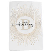 Sac cadeau Mandala Monogrammed (Devant)