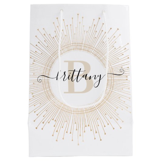 Sac cadeau Mandala Monogrammed (Dos)