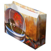 Sac cadeau Maple Leaf Globe (Devant Angle)