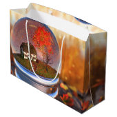 Sac cadeau Maple Leaf Globe (Dos Angle)