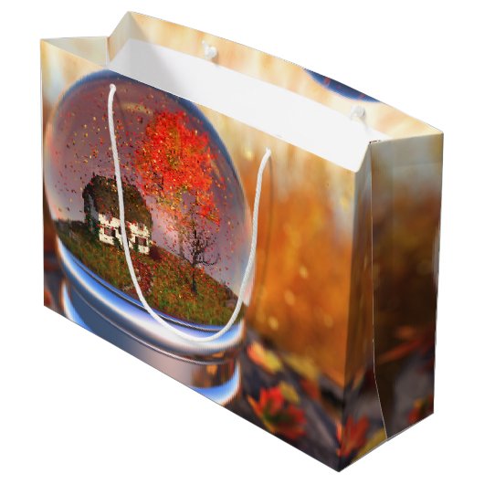 Sac cadeau Maple Leaf Globe (Dos Angle)