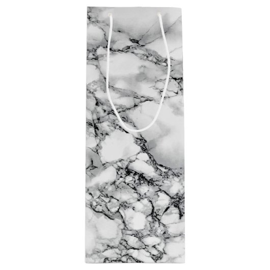 Sac cadeau Marbre blanc Pierre (Devant)