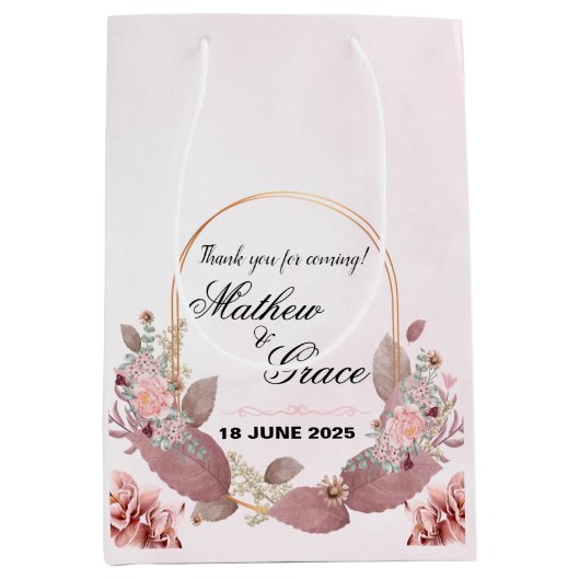 Sac cadeau mariage (Devant)