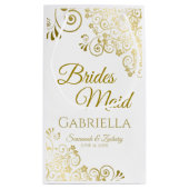 Sac cadeau Mariage Bridesmaid Petit (Dos)