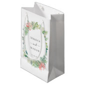 Sac cadeau Mariage de l'hôtel Soft Greenery (Devant Angle)