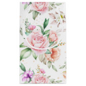 Sac cadeau mariage Floral (Dos)