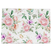 Sac cadeau mariage Floral (Dos)