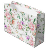 Sac cadeau mariage Floral (Dos Angle)