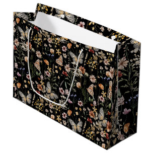 Sac Cadeau Mariage Papillon Fleur Sauvage Lunatiqu
