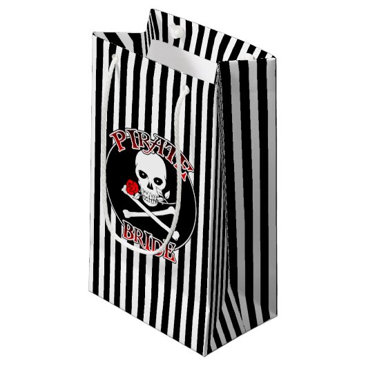 Sac cadeau Mariée Pirate (Devant Angle)