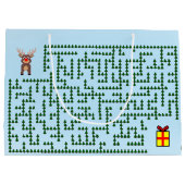 Sac cadeau Maze Noël (Dos)