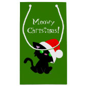 Sac cadeau Meowny Christmas Black Kitty (Dos)