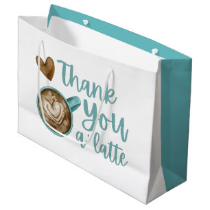 Sac Cadeau Merci A' Latte
