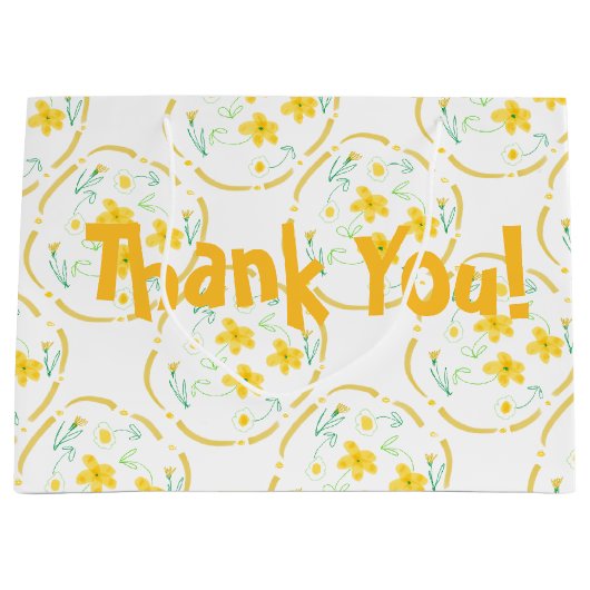 Sac cadeau Merci Designer (Devant)