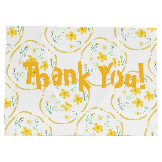 Sac cadeau Merci Designer (Dos)