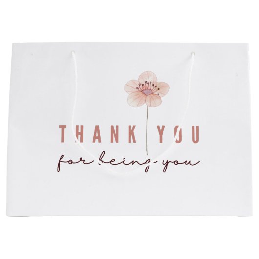 Sac Cadeau Merci D'être Toi (Devant)