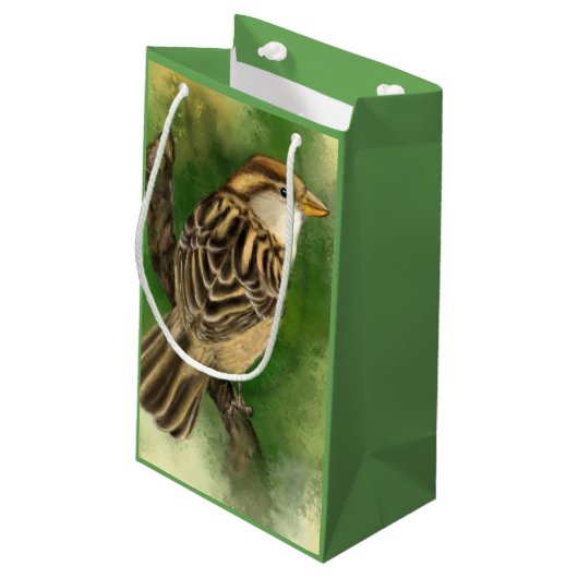 Sac cadeau Mignon Moineau (Dos Angle)