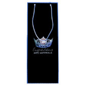 Sac cadeau Miss America Blue Crown 2 Tone (Dos)
