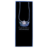 Sac cadeau Miss America Blue Crown 2 Tone (Devant)