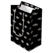 Sac cadeau Miss America Silver Crown (Devant Angle)