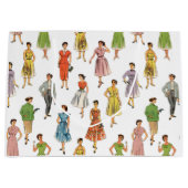 Sac Cadeau mode rétro 50 (Devant)