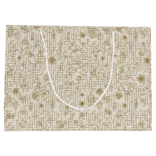 Sac cadeau moderne (Dos)