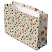 Sac cadeau moderne de style classique du milieu du (Dos Angle)