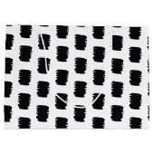 Sac cadeau moderne pour Anniversaires (Dos)