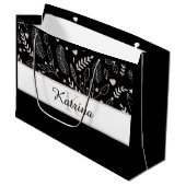 Sac cadeau monogramme (Devant Angle)