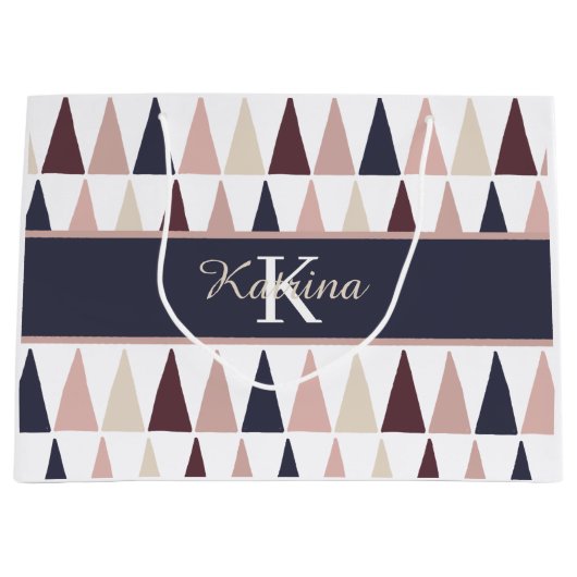 Sac Cadeau Monogrammé (Devant)