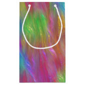 Sac cadeau Monogramme en verre arc-en-ciel fondu (Dos)