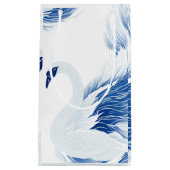 Sac cadeau motif aux ailes de cygne chinoises (Devant)