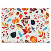 Sac cadeau Motif d'automne (Devant)