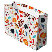 Sac cadeau Motif d'automne (Dos Angle)