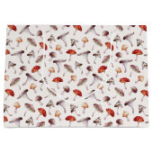 Sac cadeau Motif de champignons d'aquarelle (Devant)