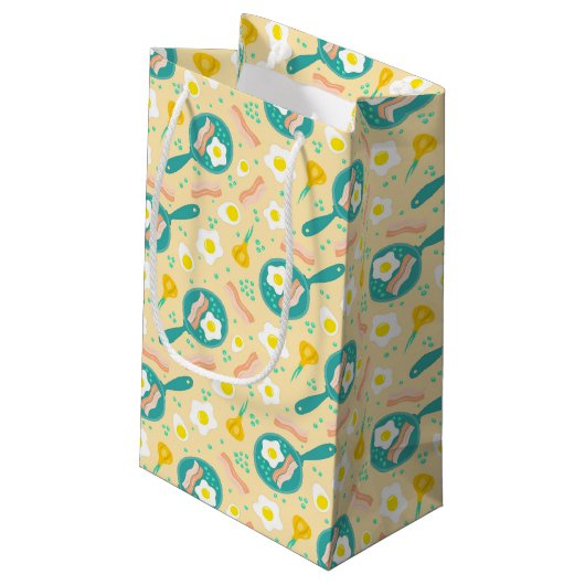 Sac Cadeau Motif de petit déjeuner (Dos Angle)