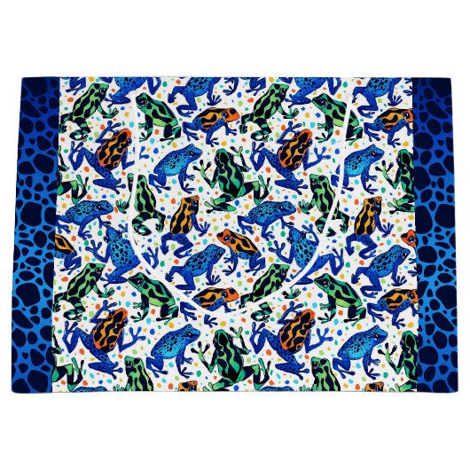 Sac cadeau Motif grenouille (Devant)