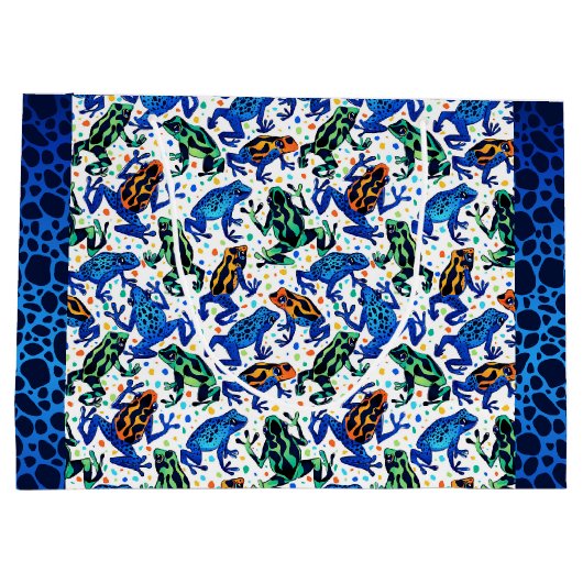 Sac cadeau Motif grenouille (Dos)