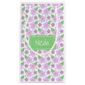 Sac cadeau Motif Lilac Fleurs (Devant)