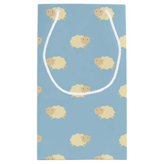 Sac cadeau Motif mouton mignon (Dos)
