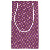 Sac cadeau Motif Proep Pink and Gold Diamond (Devant)