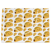 Sac cadeau Motif Taco souriant (Devant)