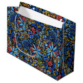Sac cadeau Motif Talavera Bouquet (Devant Angle)