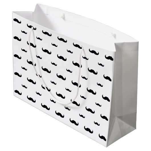 Sac cadeau Moustache (Dos Angle)