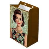 Sac cadeau moyen (Dos Angle)
